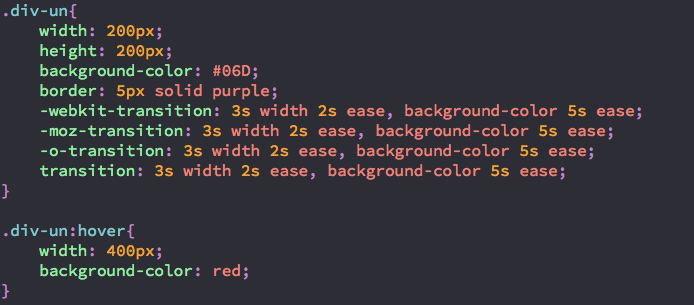 Faire Une Transition En Css : Transition css, exemples, transitions ...