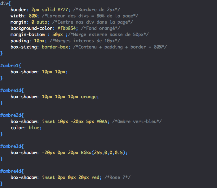Ajouter des ombres aux éléments avec boxshadow en CSS Pierre Giraud