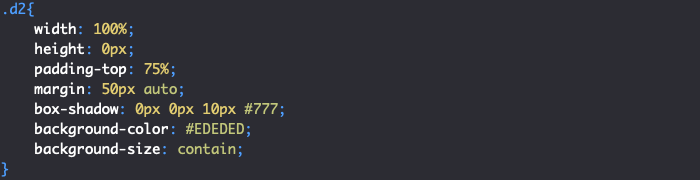 Définition conteneur diaporama CSS taille adaptable