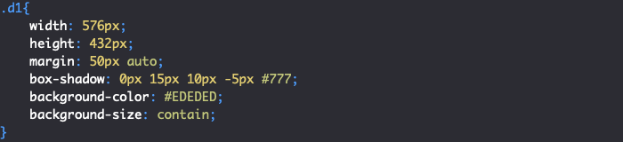 Définition conteneur diaporama CSS taille fixe