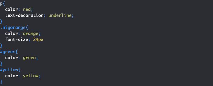 Création d'un conflit de styles en CSS