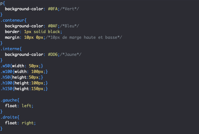 Positionner Une Image à Coté Du Texte Html La propriété CSS float - Pierre Giraud