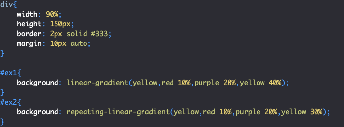 Utilisation de repeating-linear-gradient en CSS et transition fluide