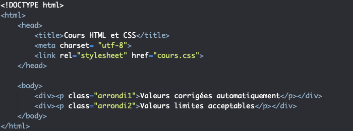 Support HTML illustration du comportement de border-radius en cas de valeurs aberrantes