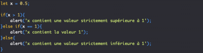 Les conditions if, if...else et if...else if...else en JavaScript ...