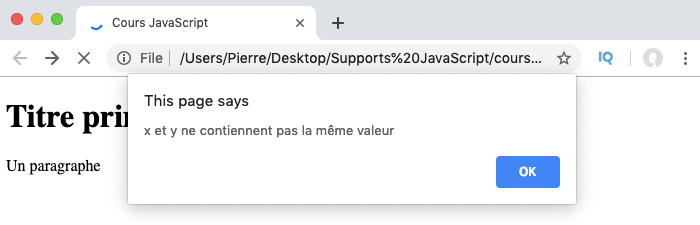 Les conditions if, if...else et if...else if...else en JavaScript ...
