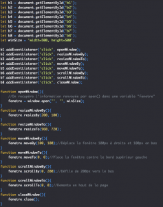 JavaScript API, Browser Object Model et interface Window - Pierre Giraud