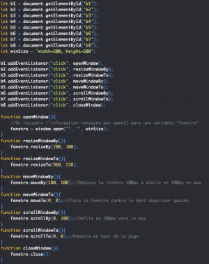 JavaScript API, Browser Object Model et interface Window - Pierre Giraud