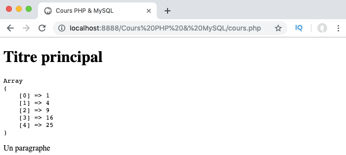 Exemple d'utilisation de fonction anonyme comme fonction de rappel en PHP