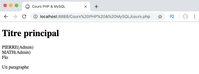 En déclarant une méthode comme finale avec final en PHP, on empêche la surcharge