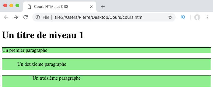 Gestion des marges internes ou padding en CSS - Pierre Giraud