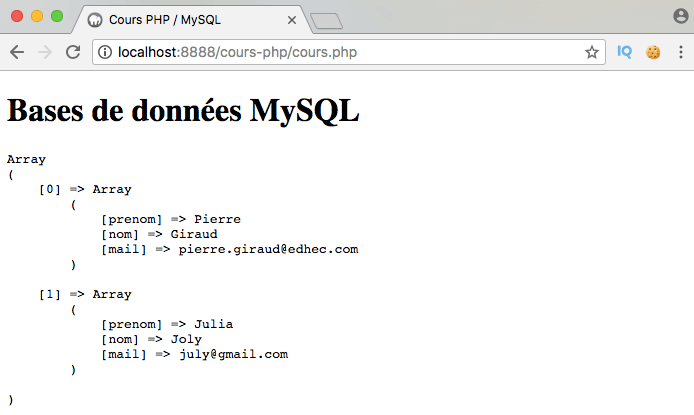 Présentation et exemple d'utilisation de l'opérateur SQL between