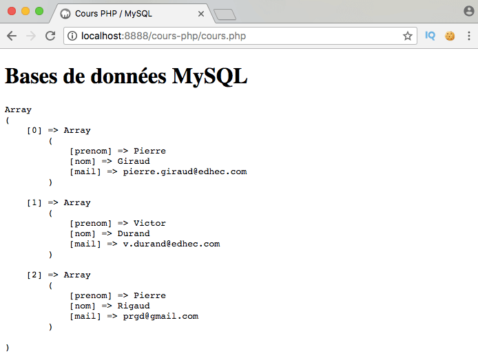 Présentation et exemple d'utilisation de l'opérateur SQL like
