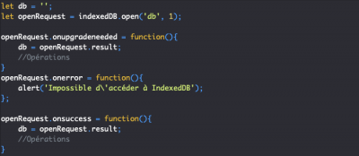 Utiliser l'API de stockage IndexedDB en JavaScript - Pierre Giraud