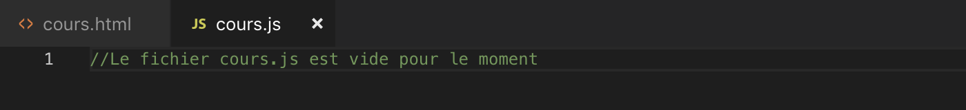 Fichier jQuery séparé