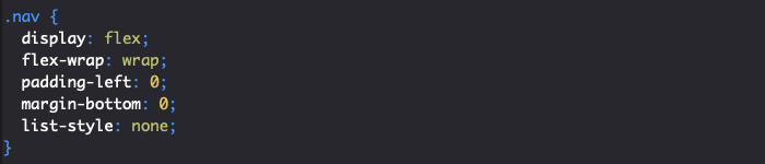 Utilisation de la classe nav de Bootstrap pour créer un menu