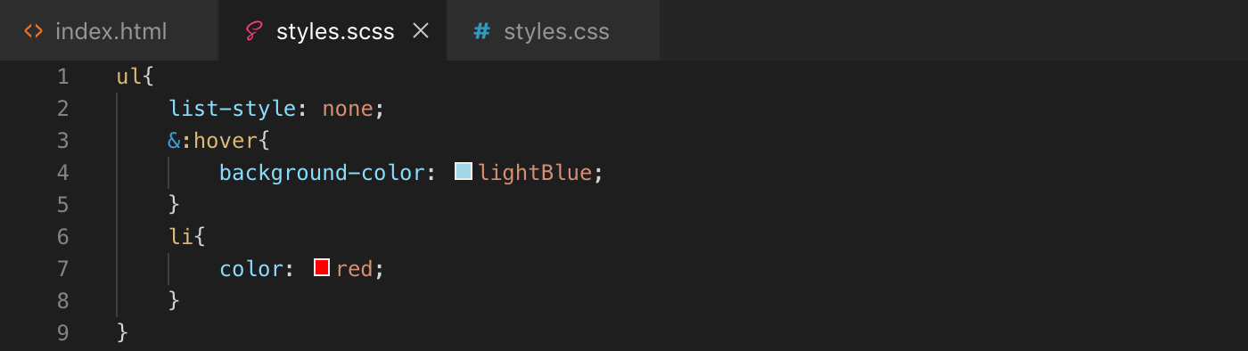Présentation du sélecteur parent Sass